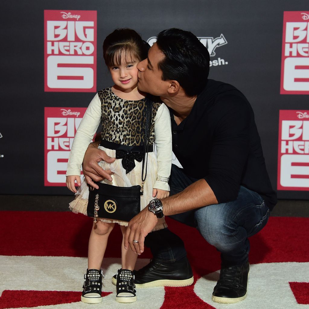 Mario Lopez und Tochter Gia im November 2014