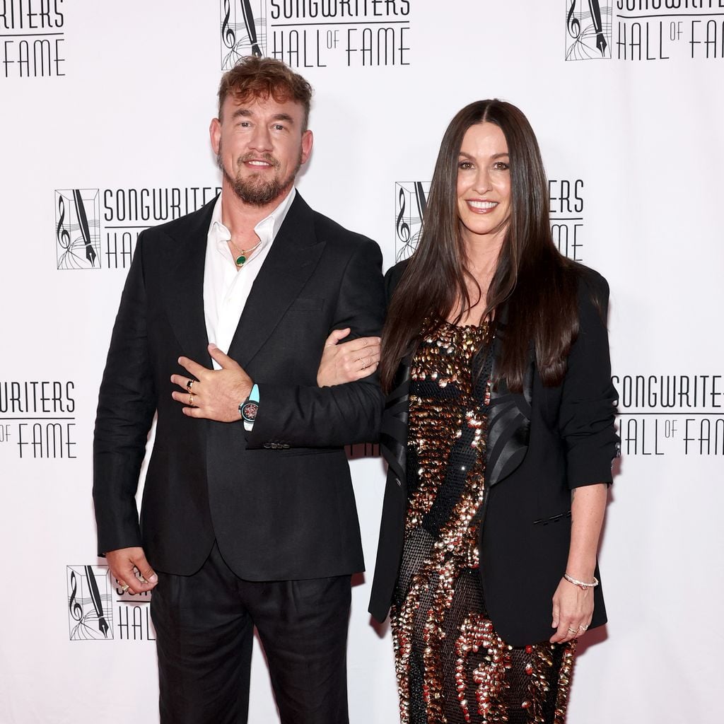 Mario "Souleye" Treadway und Alanis Morissette bei der Songwriters Hall of Fame Induction & Awards Gala 2026