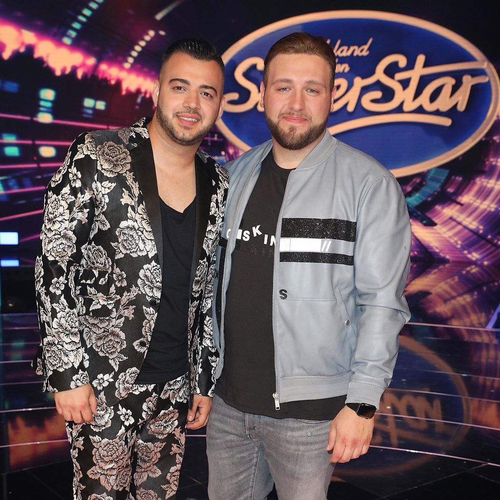 Mario Turtak und Giulio Arancio nach ihrem Aus bei DSDS