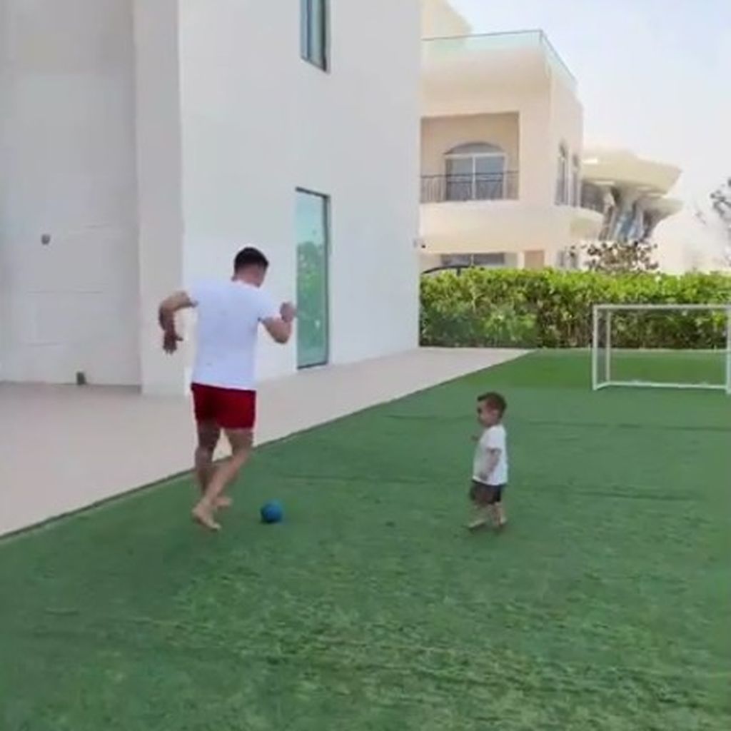 Mario und Rome Götze im März 2022