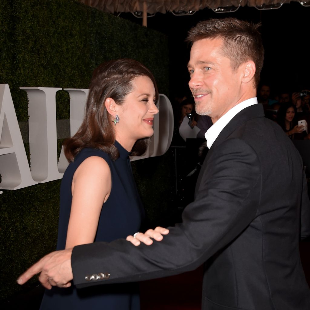 Marion Cotillard und Brad Pitt, 2016 bei einem Fan-Event zu ihrem Film "Allied"