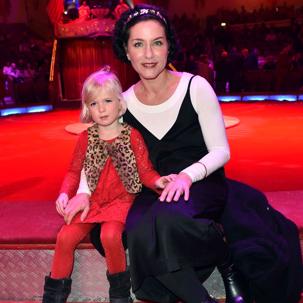 Marisa Burger und ihre Nichte Anna, Februar 2017