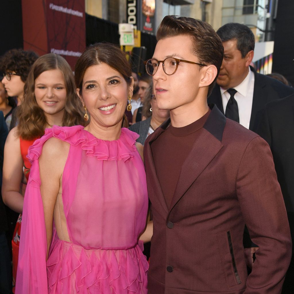 Marisa Tomei und Tom Holland