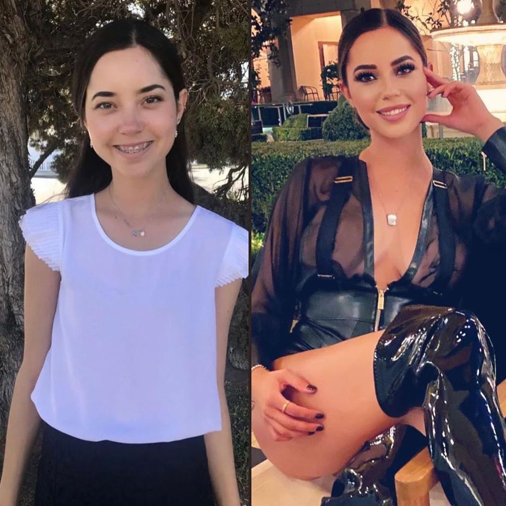 Marisol Ortiz als Teenie und heute