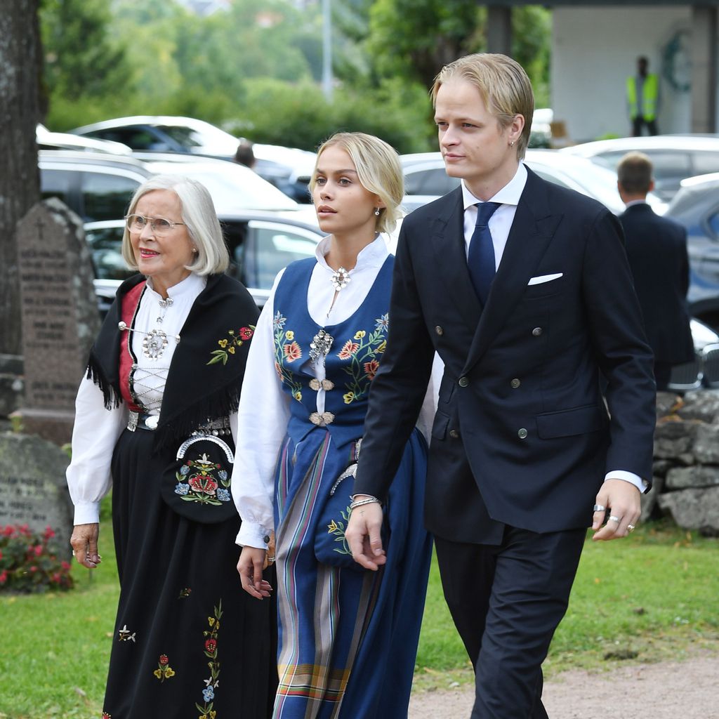 Marit Tjessem, Juliane Snekkestad und Marius Borg Høiby im September 2020