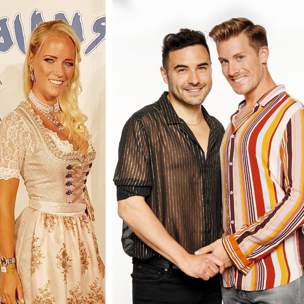 Maritta Krehl und Dominik und Lars