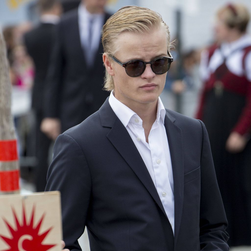 Marius Borg Høiby beim 25-jährigen Thronjubiläum von König Harald in Trondheim, 23. Juni 2016