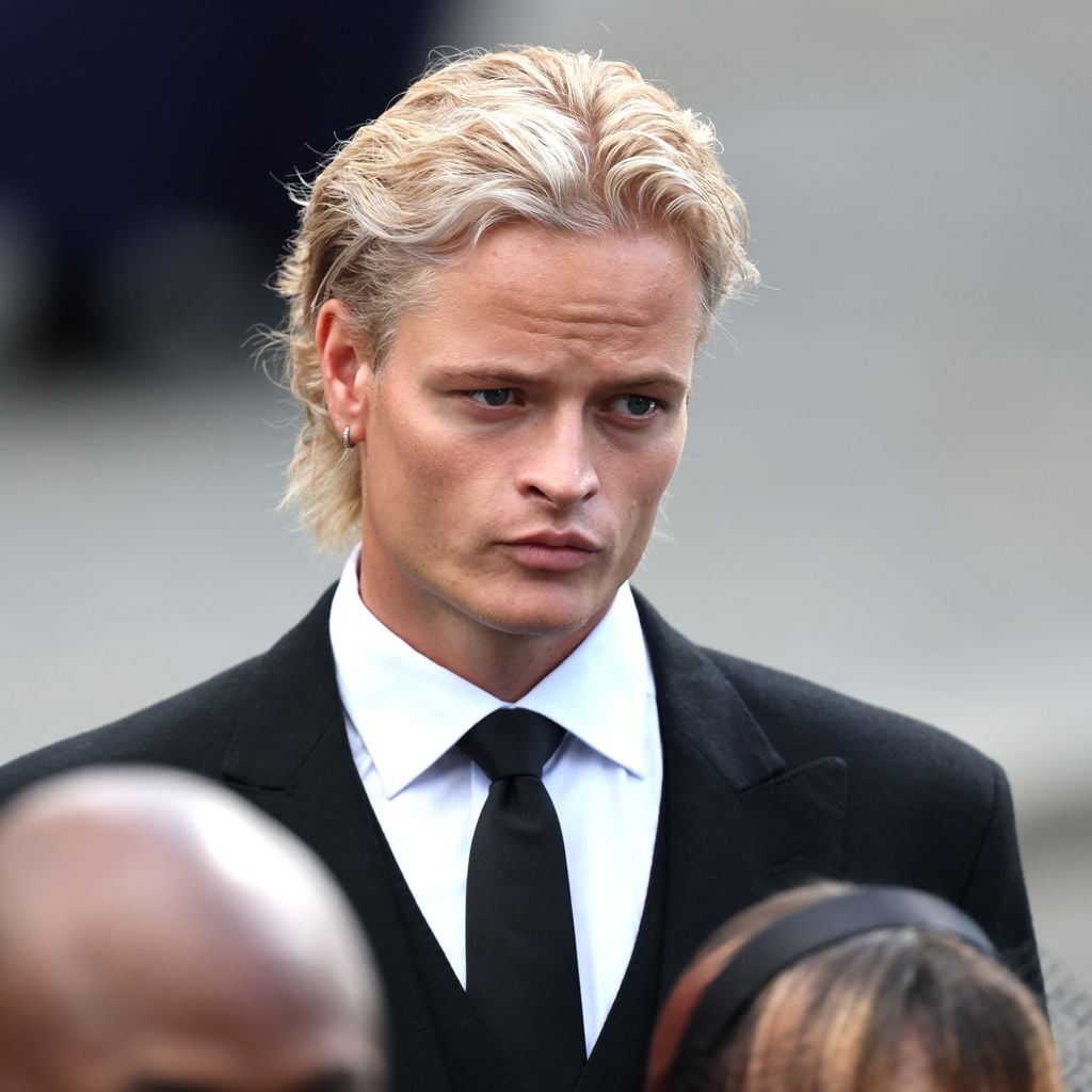 Marius Borg Høiby bei der Trauerfeier für König Harald V in Oslo
