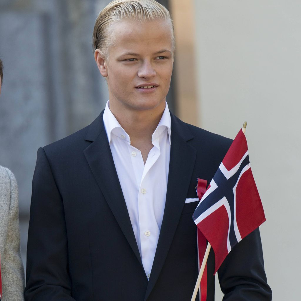 Marius Borg Høiby bei der Feier zum Nationalfeiertag in Skaugum, Norwegen