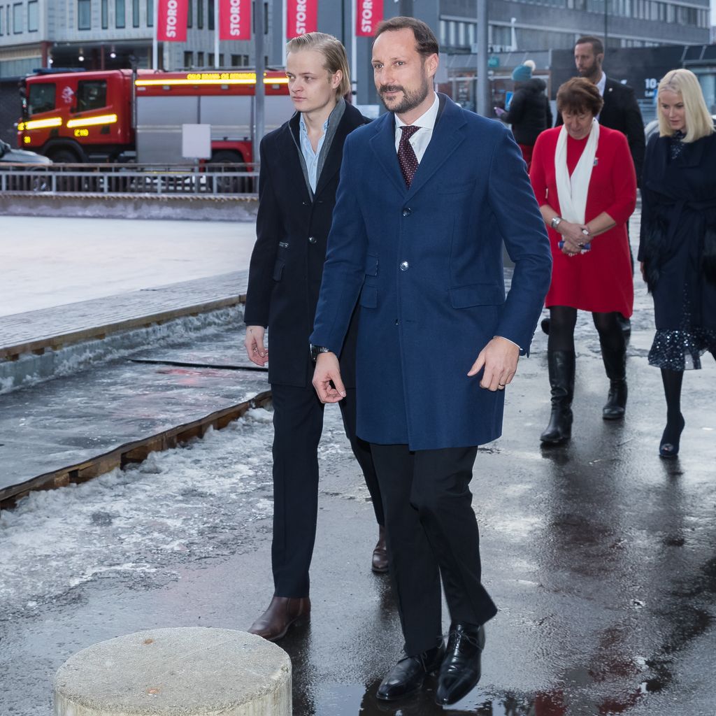 Marius Borg Høiby und Prinz Haakon in Oslo