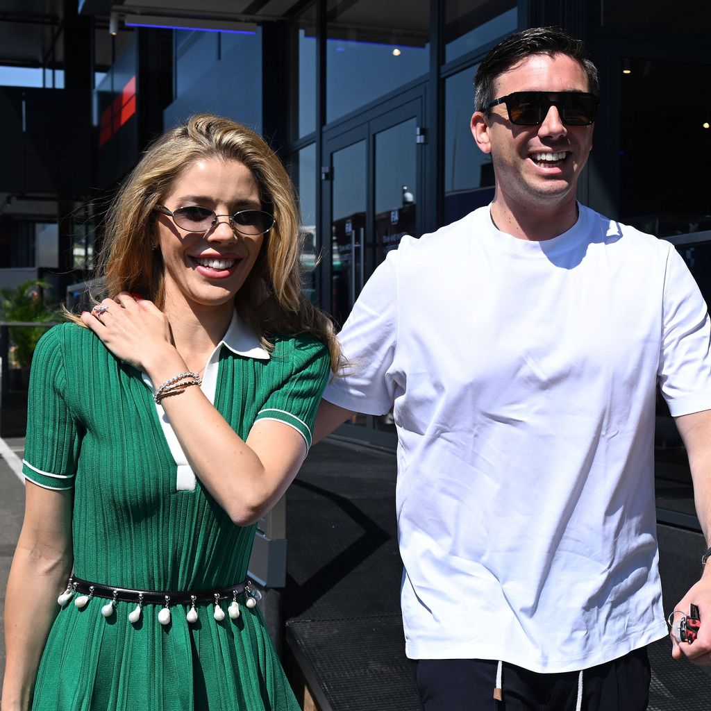 Mark Dietrich Mateschitz und Victoria Swarovski beim Formel-1-Grand-Prix von Österreich in Spielberg, 28. Juni 2026