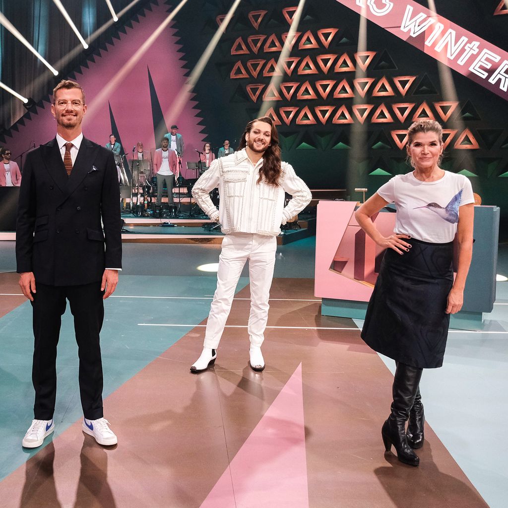 Mark Forster, Joko Winterscheidt, Riccardo Simonetti und Anke Engelke