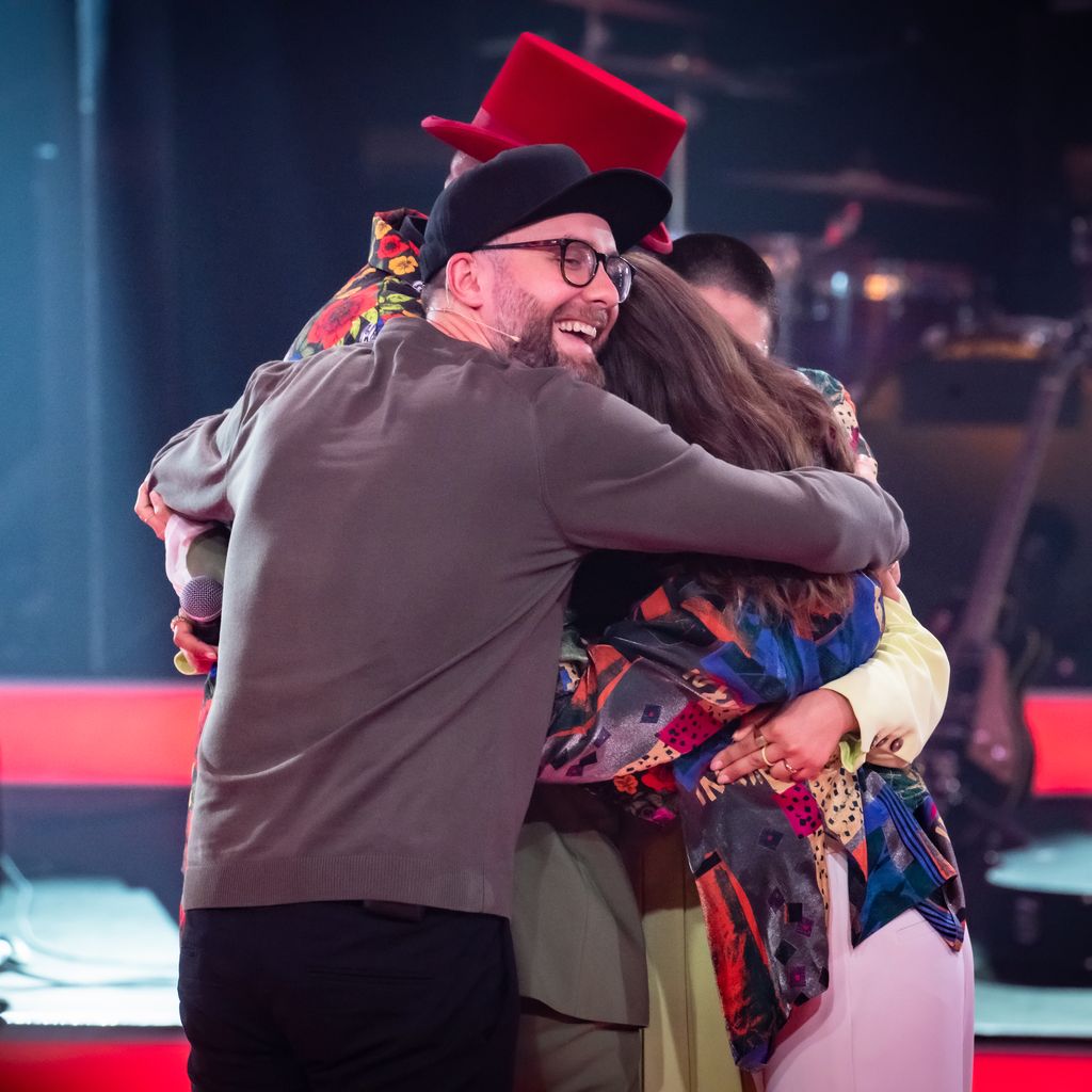 Mark Forster mit seinen Talents bei "The Voice of Germany"
