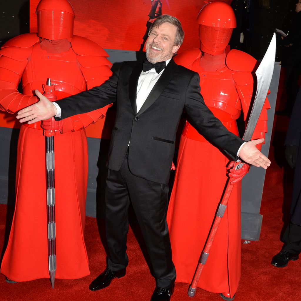 Mark Hamill bei der Europapremiere von "Star Wars: The Last Jedi" in London 2017