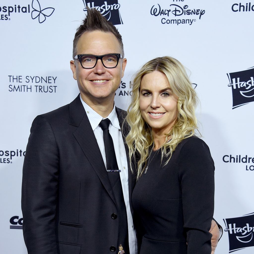 Mark Hoppus und Ehefrau Skye Everly in Los Angeles, Oktober 2018