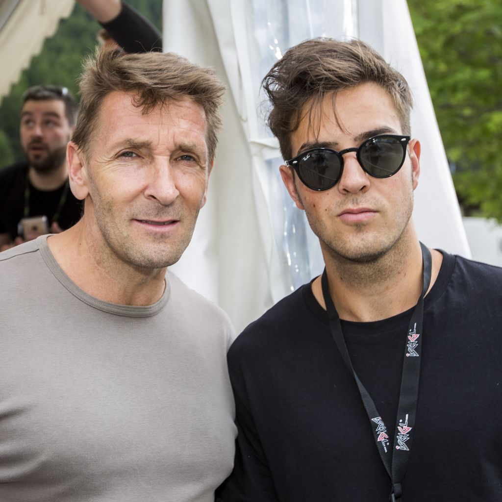 Mark Keller mit seinem Sohn Aaron