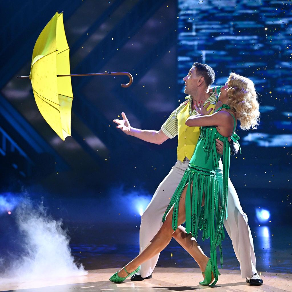 Mark Keller und Kathrin Menzinger bei "Let's Dance"
