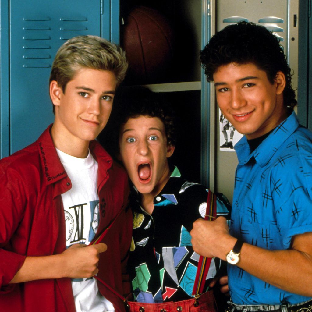 Mark-Paul Gosselaar, Dustin Diamond und Mario Lopez bei "California High School"