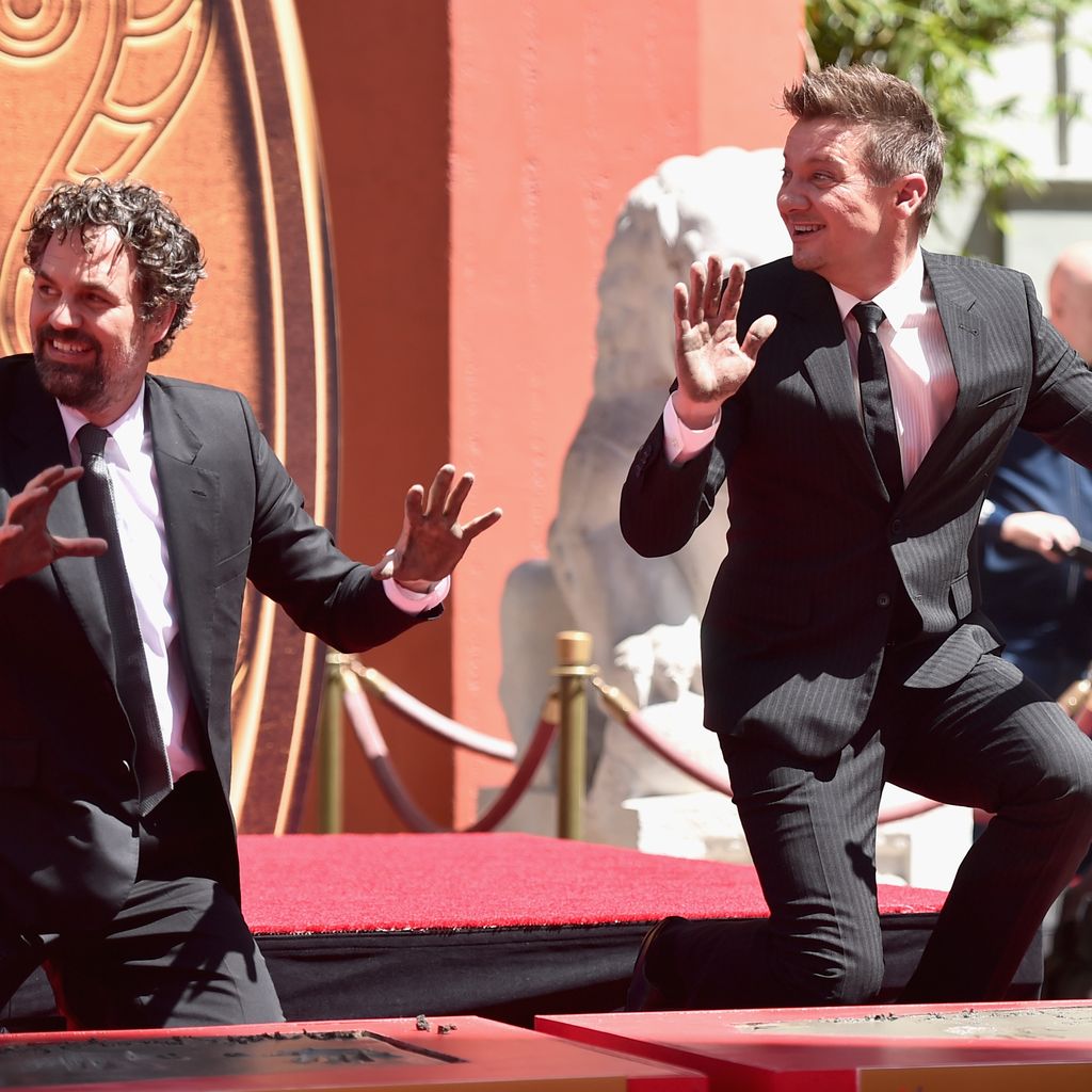 Die Marvel-Stars Mark Ruffalo und Jeremy Renner