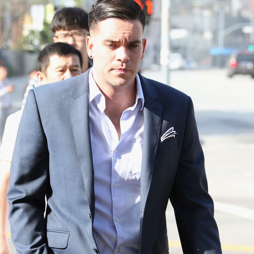 Mark Salling auf dem Weg ins Gericht im Juni 2016