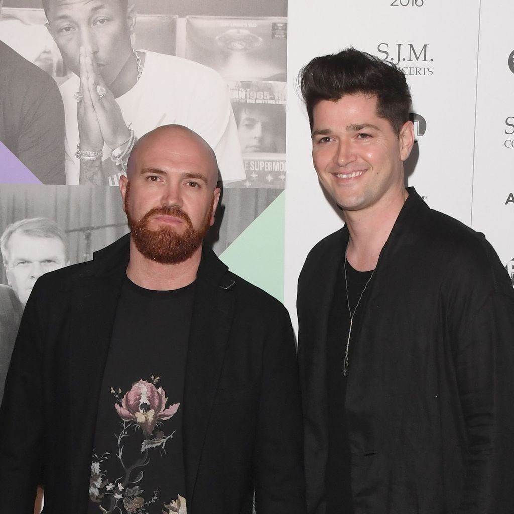 Musiker Mark Sheehan und Danny O'Donoghue, London 2017