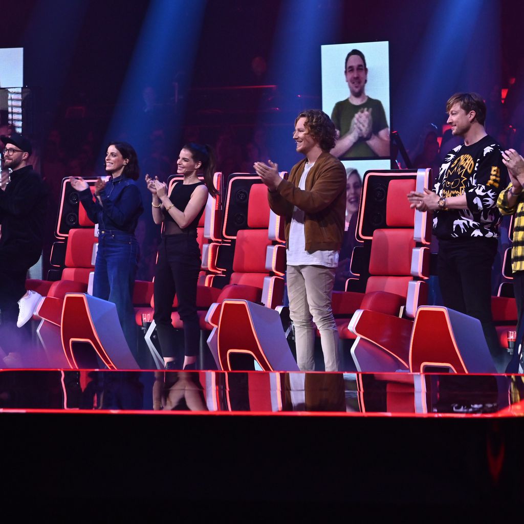 Mark, Stefanie, Yvonne, Michael, Samu und Rea im Halbfinale von "The Voice of Germany"
