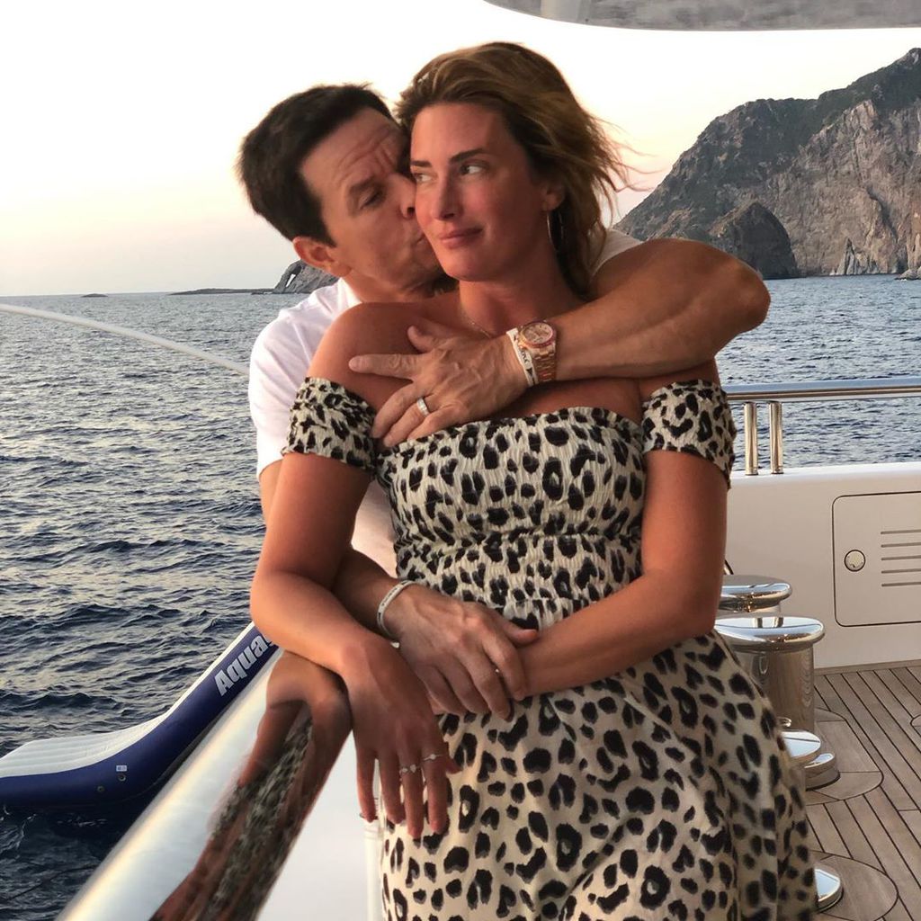 Mark Wahlberg mit seiner Frau Rhea