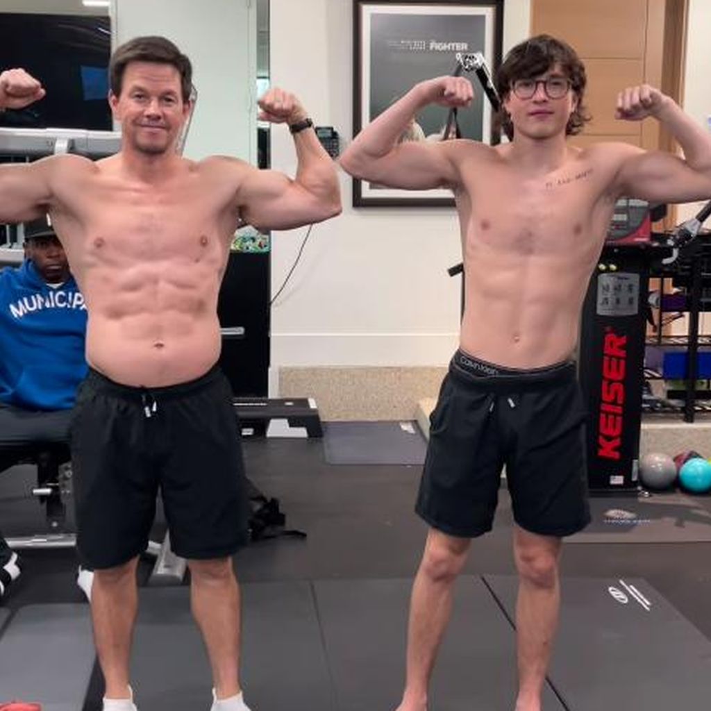 Mark Wahlberg und Sohn Michael Wahlberg