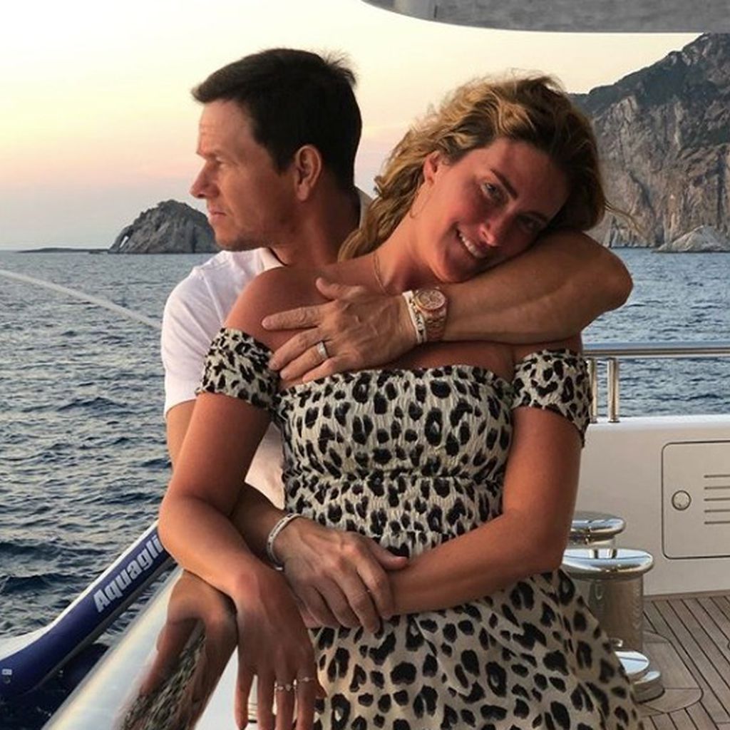 Mark Wahlberg mit seiner Frau Rhea