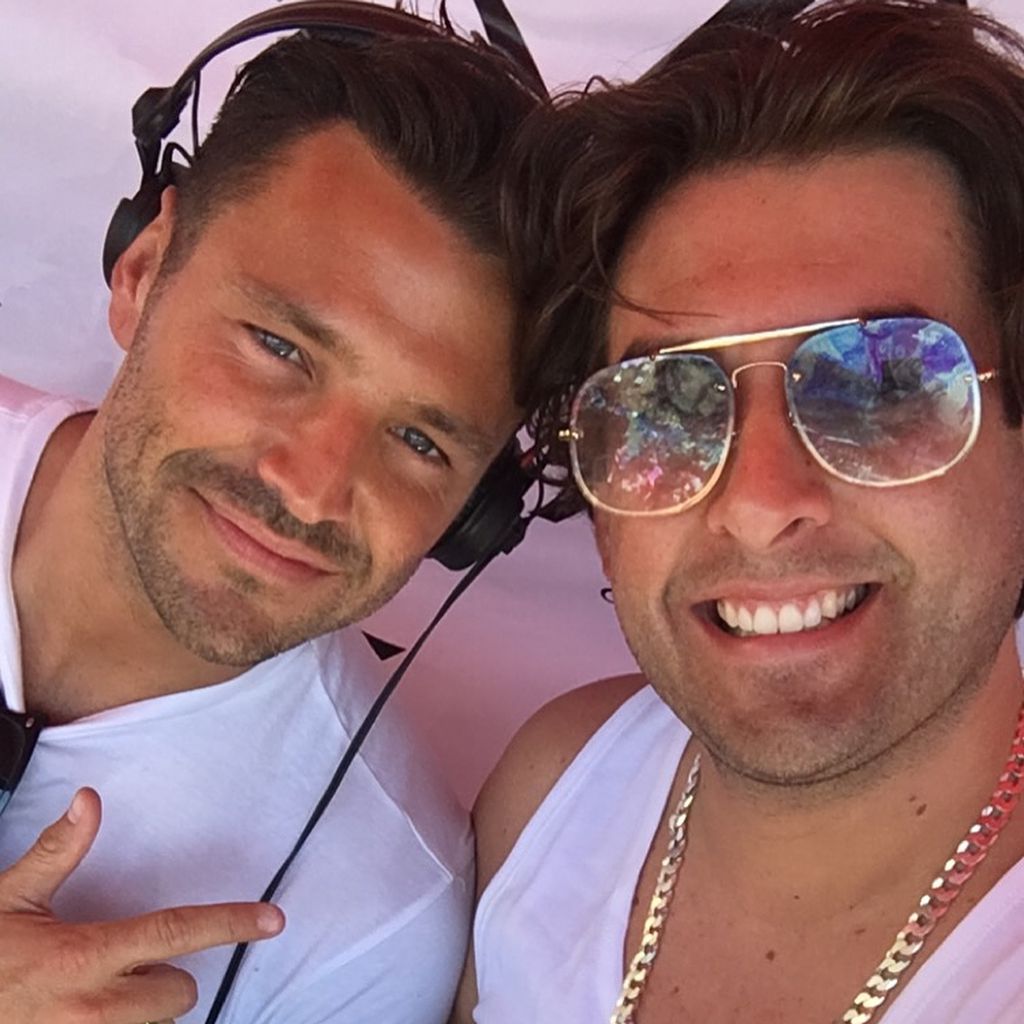 Mark Wright und James Argent, Juni 2018