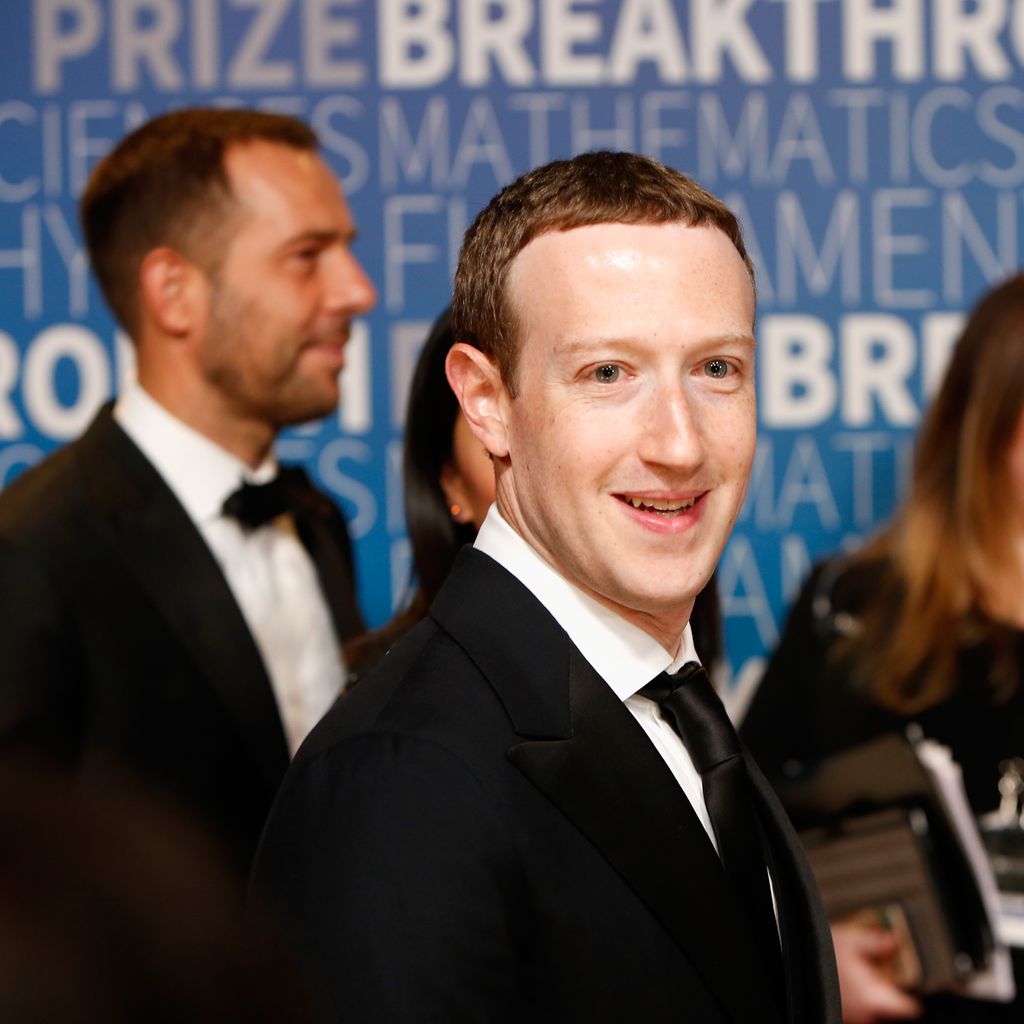 Mark Zuckerberg beim Breakthrough Prize des NASA Ames Research Center