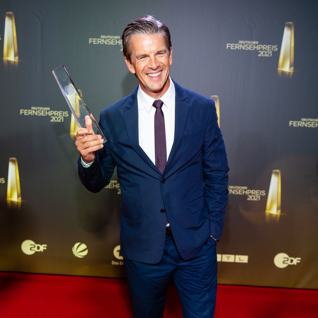 Markus Lanz beim Deutschen Fernsehpreis 2021
