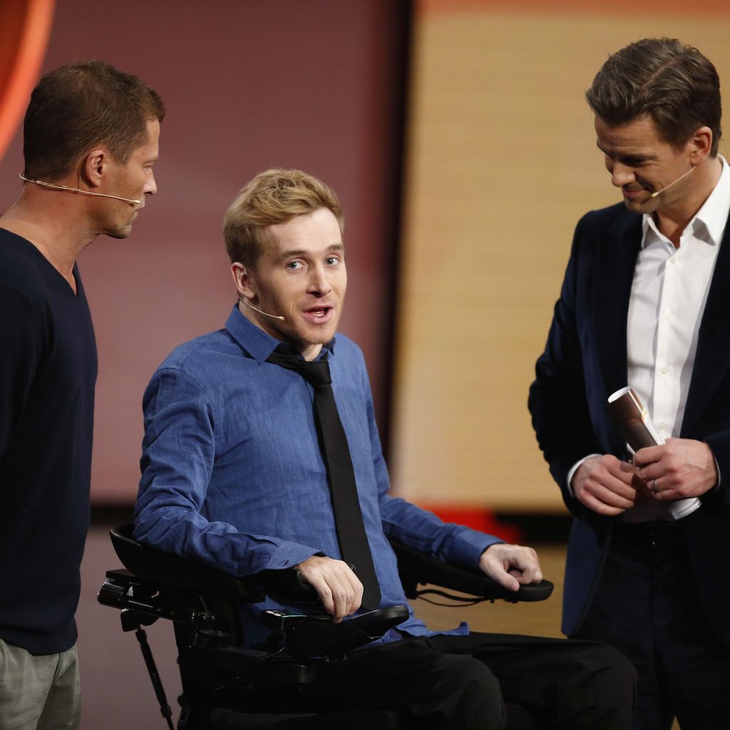 Samuel Koch, Till Schweiger und Markus Lanz