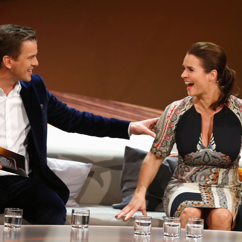 Markus Lanz und Katarina Witt