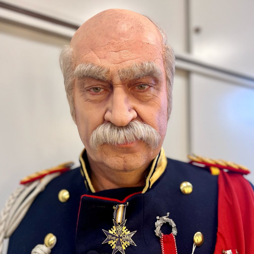 Markus Söder verkleidet als Otto von Bismarck, 2024