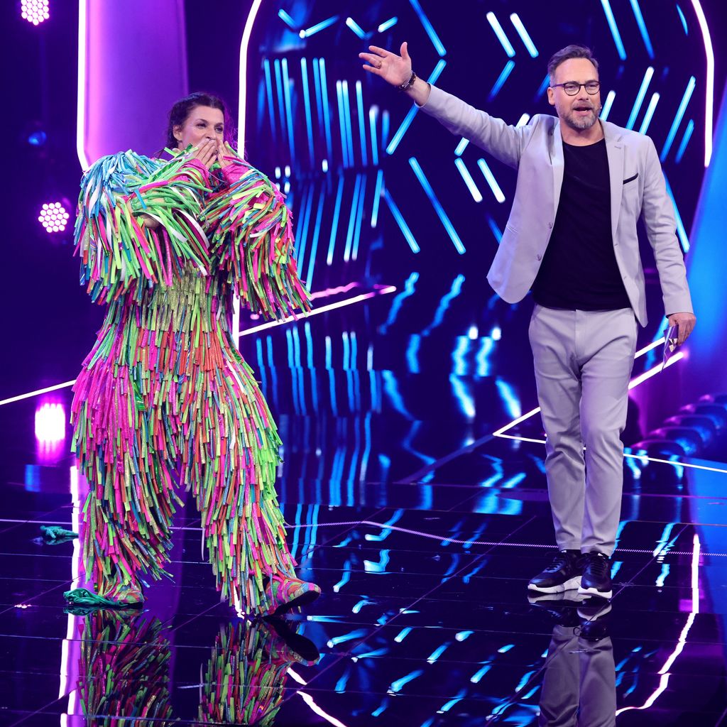 Marlene Lufen und Matthias Opdenhövel bei "The Masked Dancer"
