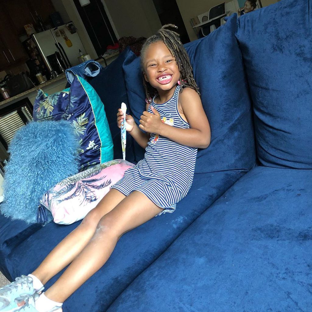 Eva Marcilles Tochter Marley Rae, September 2019