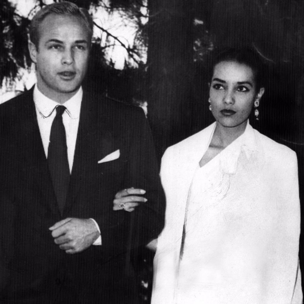 Marlon Brando und Anna Kashfi