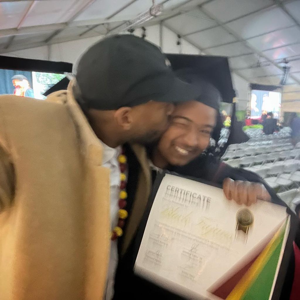 Marlon Wayans mit seinem Sohn Kai