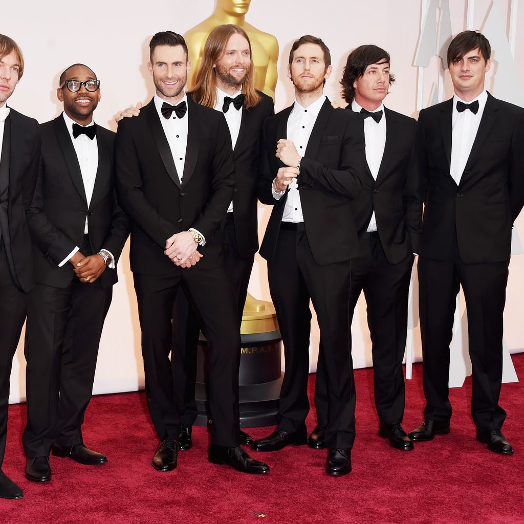 Maroon 5 bei der Oscar-Verleihung 2015