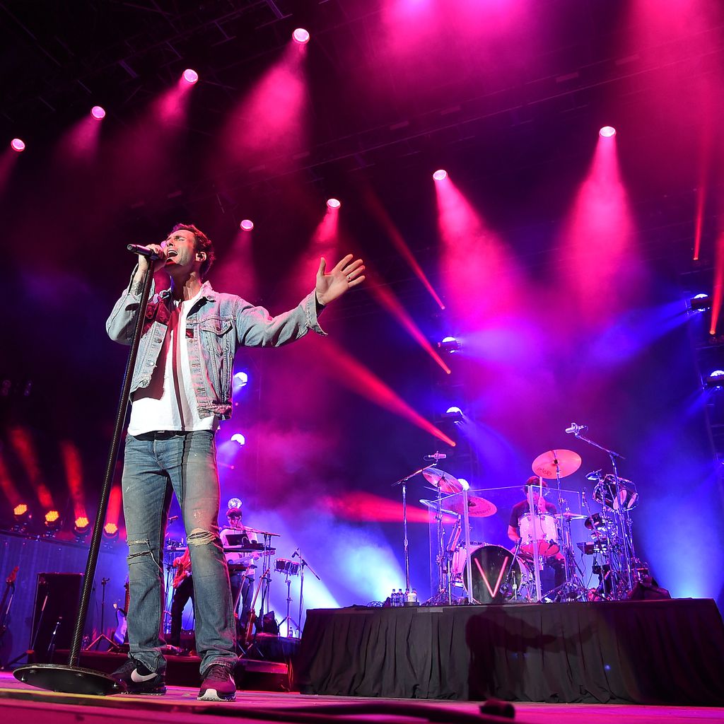 Maroon 5 beim NCAA March Madness Music Festival