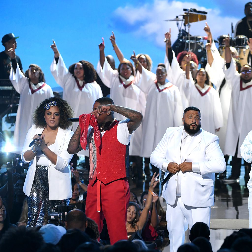 Marsha Ambrosius, YG, DJ Khaled, John Legend und Cobby Supreme bei den BET Awards 2019