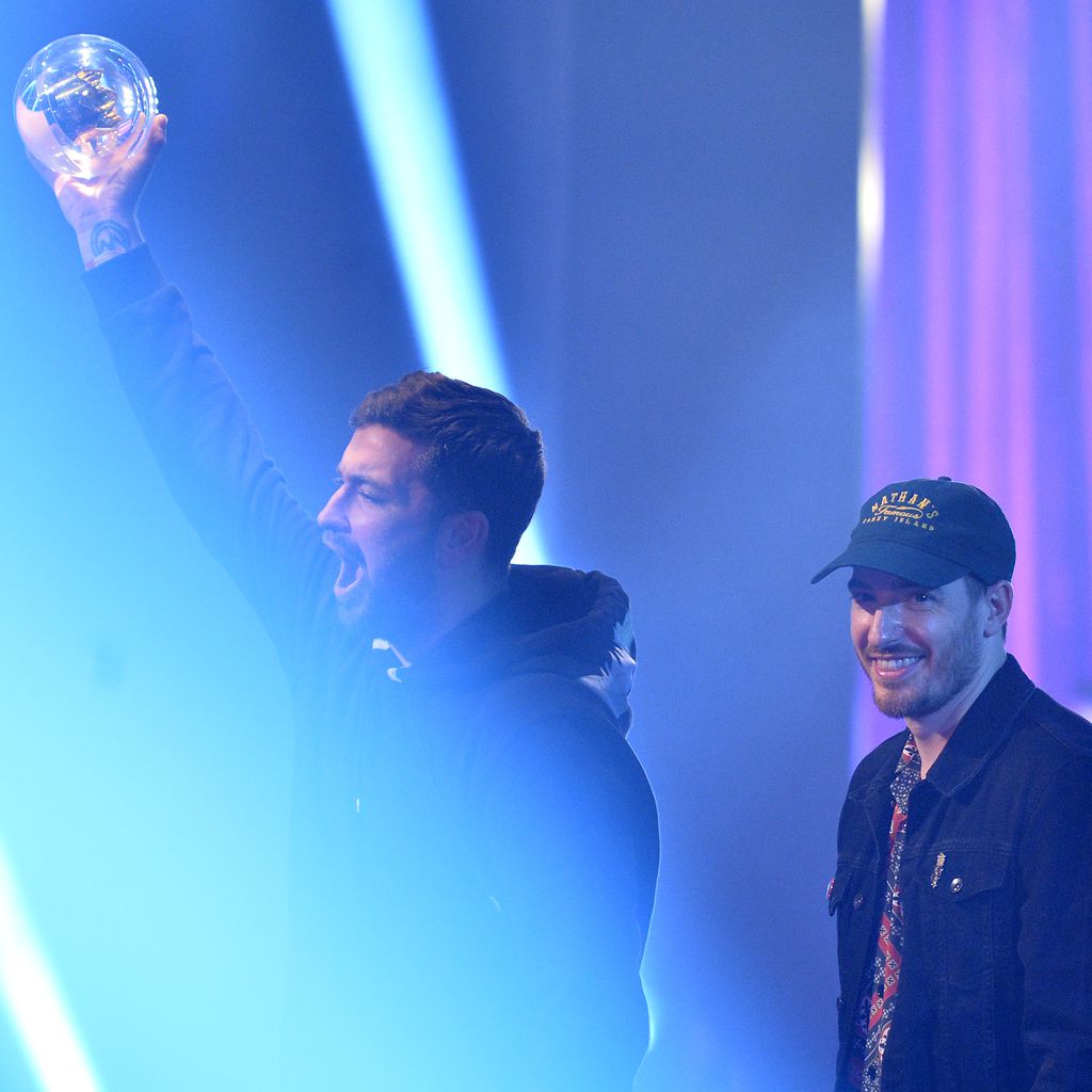 Marteria und Casper bei der 1Live Krone 2018