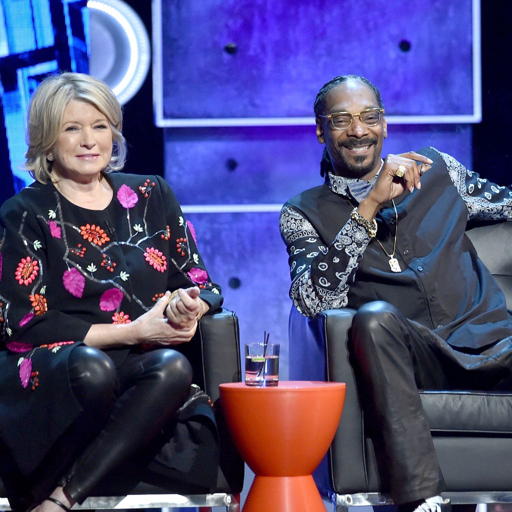 Martha Stewart und Snoop Dogg, Moderatorin und Rapper
