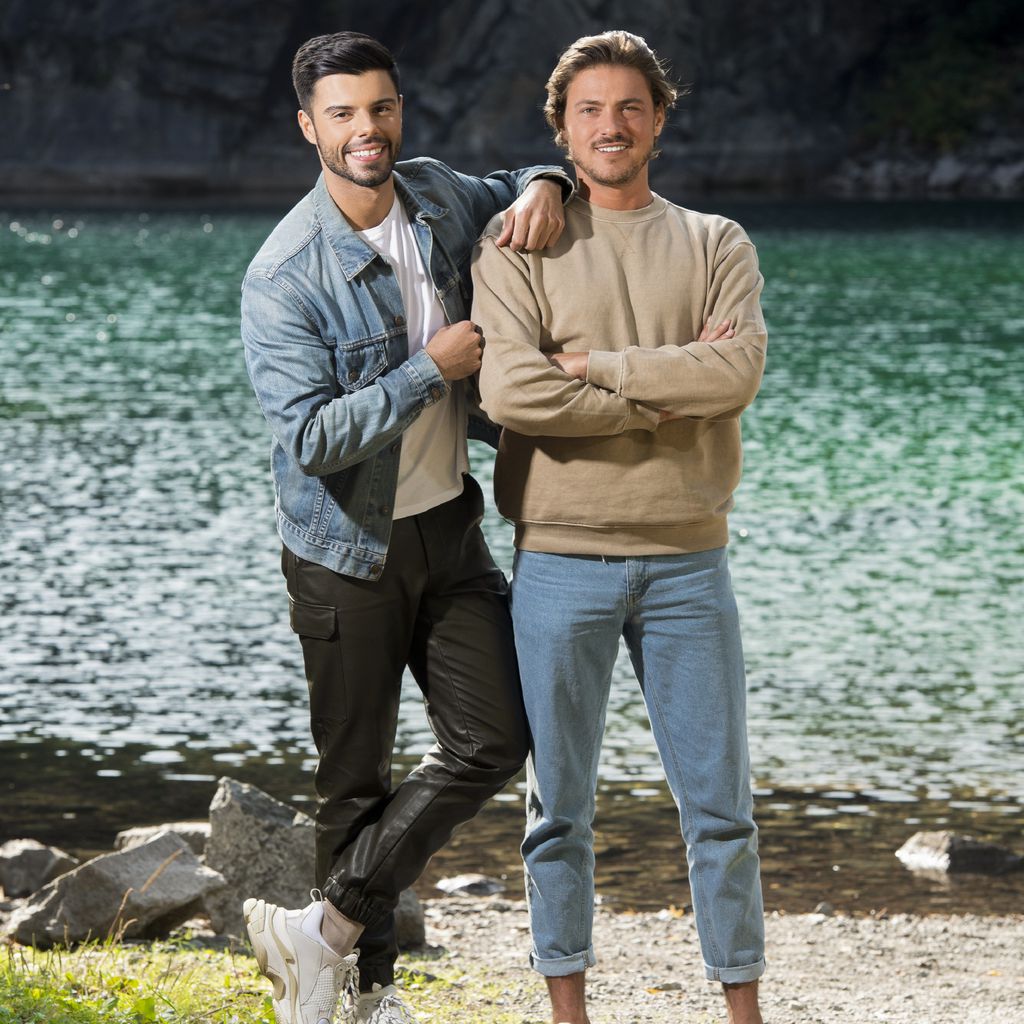 Martin Angelo und Dominic Smith bei "#CoupleChallenge"