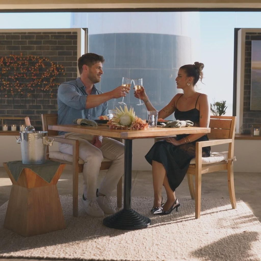 Martin Braun und Lena bei ihrem Dreamdate bei "Die Bachelors"