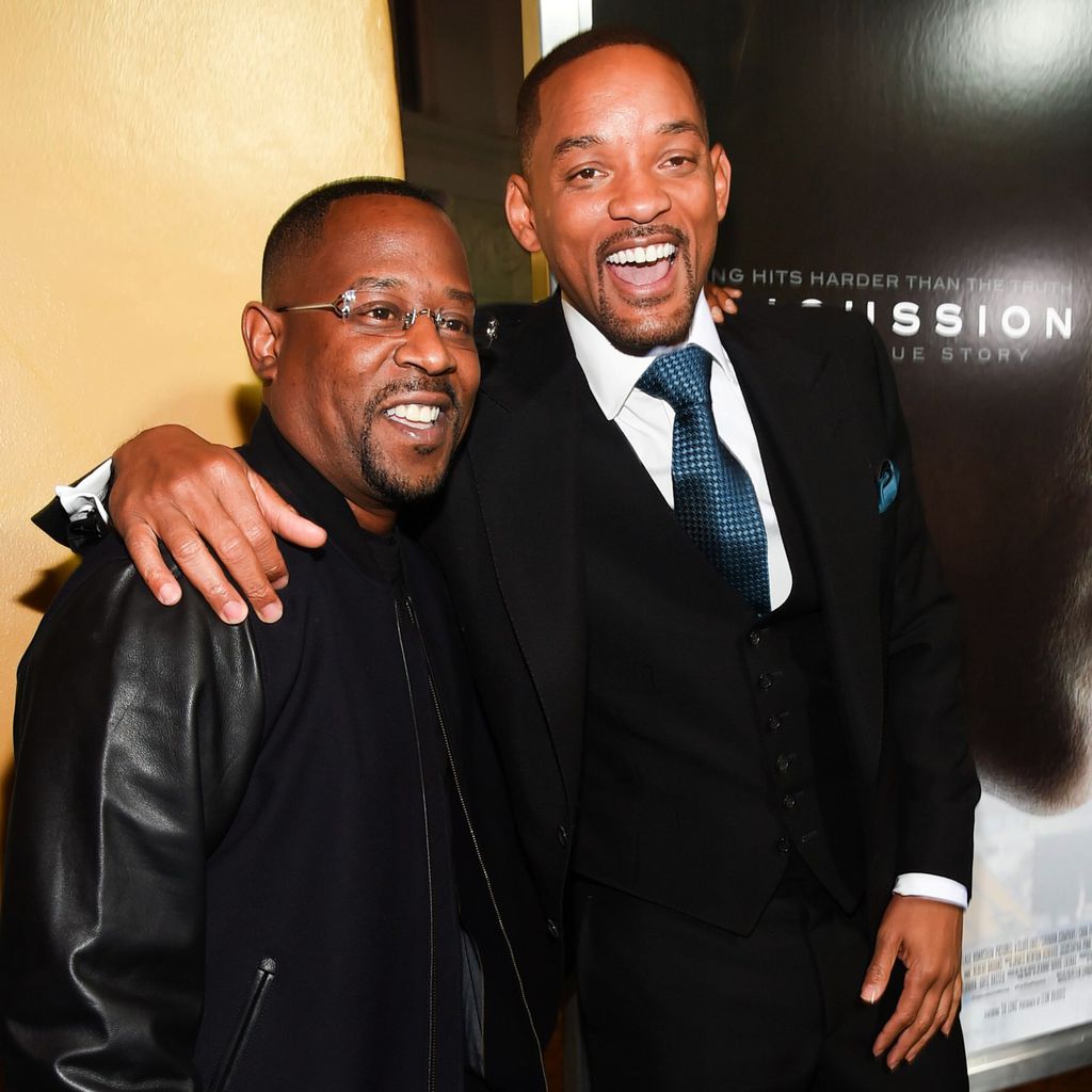 Martin Lawrence und Will Smith bei der Premiere von "Concussion"