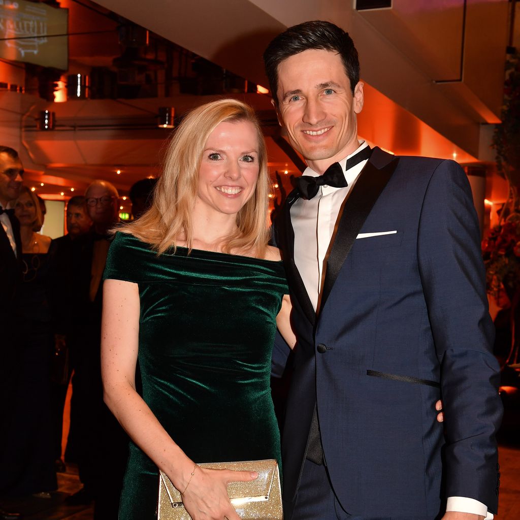 Martin Schmitt und seine Frau Andrea 2018
