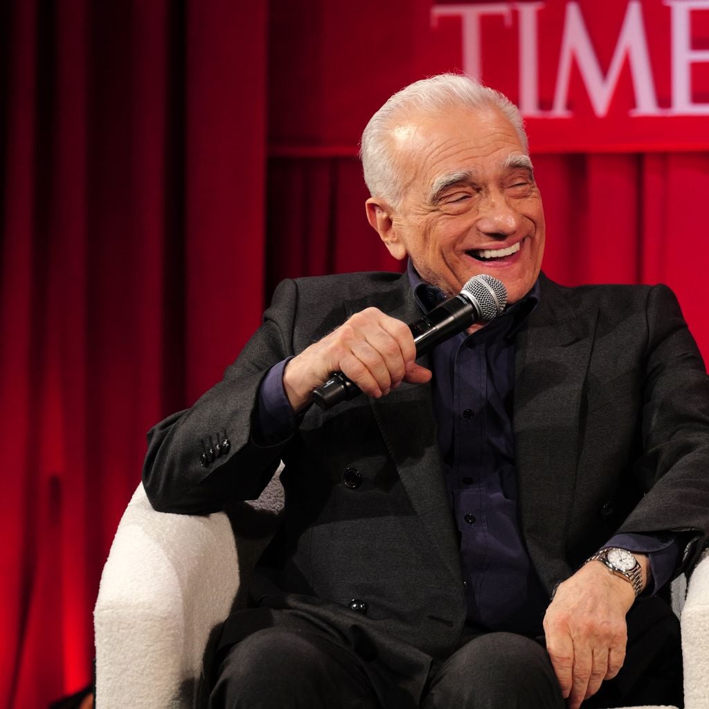 Bei einem TIME-Event in New York spricht Martin Scorsese auf der Bühne