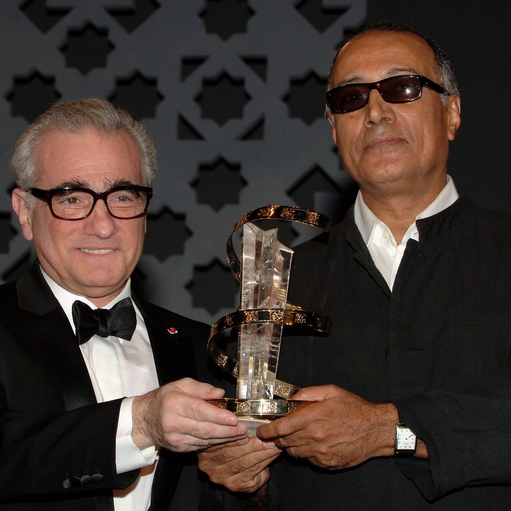 Martin Scorsese und Abbas Kiarostami beim Marrakesh International Film Festival 2005